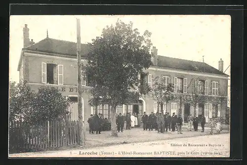 AK Laroche, L`Hôtel-Restaurant Baptiste prés la Gare