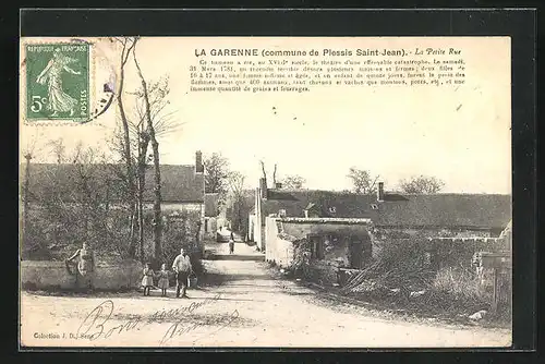 AK La Garenne, La Petite Rue