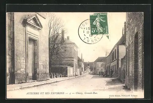 AK Chassy, Grande rue, Auxerre et ses Environs