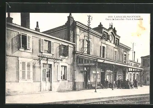 AK Laroche-Migennes, Gare de Laroche, Voie d`Auxerre, Bahnhof