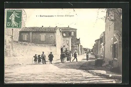 AK Entraigues, Avenue d`Avignon