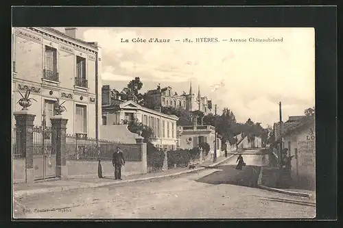 AK Hyères, Avenue Châteaubriand