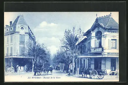 AK Hyères, Avenue de la Gare