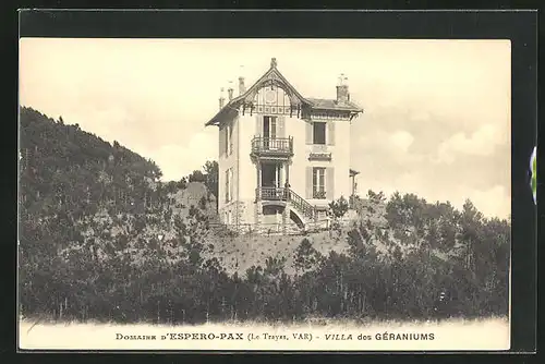AK Espero-Pax, Villa des Geraniums