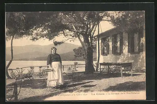 AK La Croix, La Terrasse de la Bouillabaisse