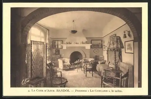 AK Bandol, Pension Le Goeland - le Salon