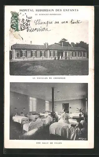 AK Le Bouscat-Bordeaux, Hopital Suburbain des Enfants
