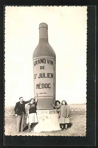 AK Saint-Julien-Beychevelle, La Bouteille