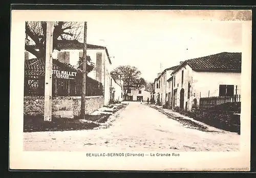AK Beaulac-Bernos, La Grande Rue