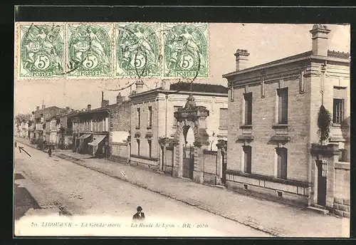 AK Libourne, La Gendarmerie, La Route de Lyon