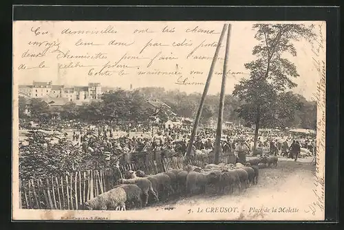 AK Le Creusot, Place de la Molette