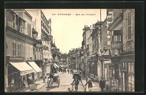 AK Auxerre, Rue du Temple