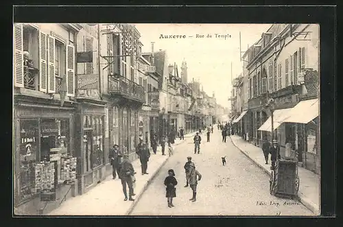 AK Auxerre, Rue du Temple