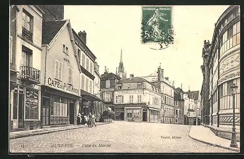 AK Auxerre, Place du Marché