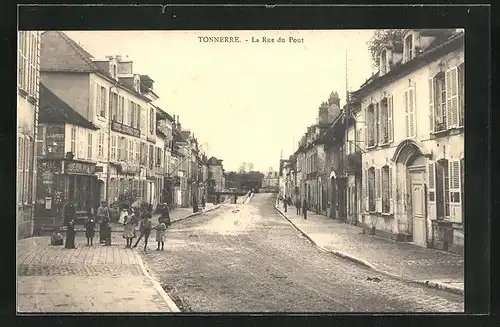 AK Tonnerre, La Rue du Pont