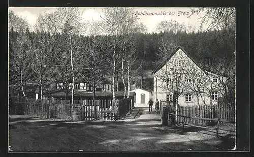 AK Mohlsdorf, Schlötenmühle bei Greiz