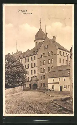 AK Droyssig, Blick auf das Oberlyzeum
