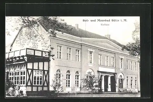 AK Sülze i. M., Blick auf das Kurhaus
