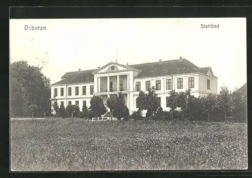 AK Doberan, Blick auf Stahlbad