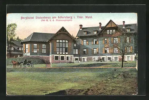 AK Adlersberg i. Thür. Wald., Berghotel Stutenhaus