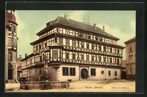 AK Vacha, Partie am Rathaus