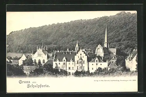 AK Schulpforta, Blick auf Kirche