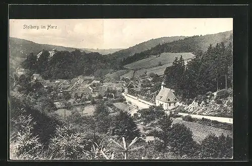 AK Stolberg i. Harz, Ortschaft im Tal