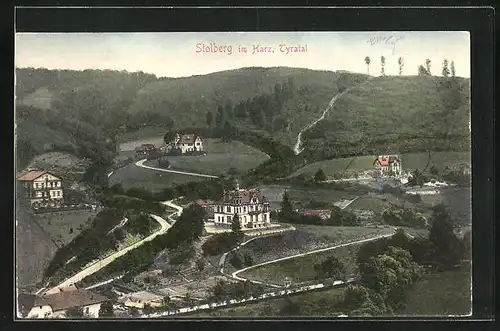 AK Stolberg i. Harz, Villen im Tyratal