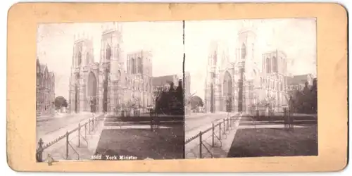 Fotografie unbekannter Fotograf, Ansicht York, View on Minster