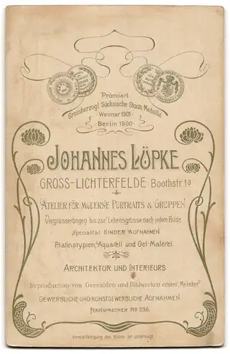 Fotografie Johannes Lüpke, Gross-Lichterfelde, Boothstrasse 1a, Familienportrait