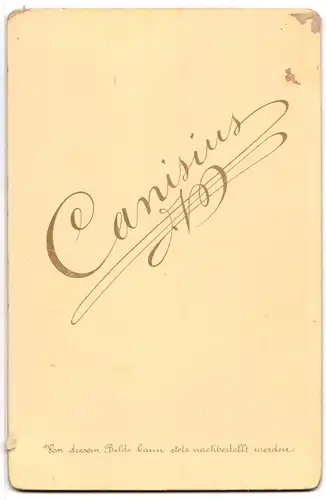 Fotografie Canisius, Spandau, Breite Str. 32, Junge Dame in elegantem Kleid