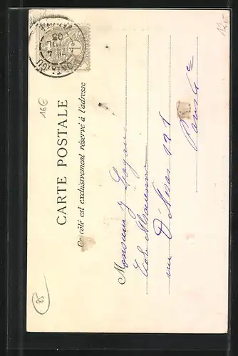 AK Vendee, Vieille Maison a Montaigu