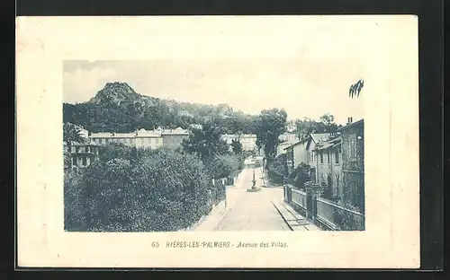 AK Hyeres-Les-Palmiers, Avenue des Villas