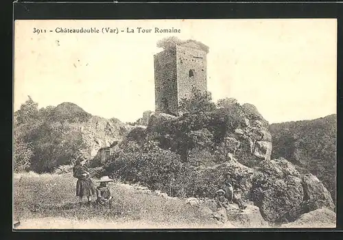 AK Chateaudouble, La Tour Romaine