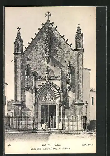 AK Draguignan, Chapelle Notre-Dame-du-Peuple