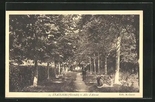 AK Étauliers, Allée d`Amour