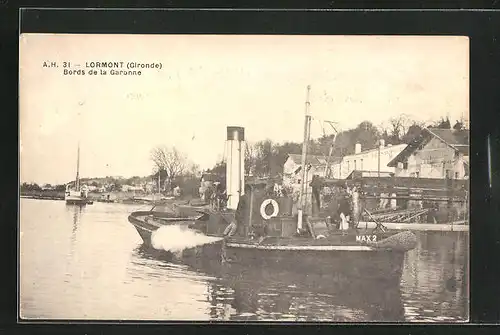 AK Lormont, Bords de la Garonne