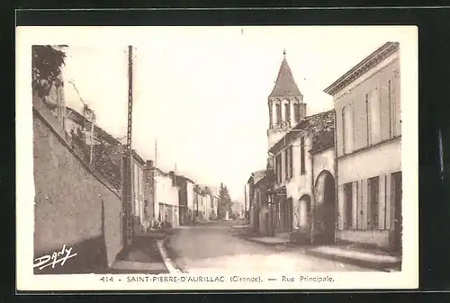AK Saint-Pierre-d`Aurillac, Rue Principale