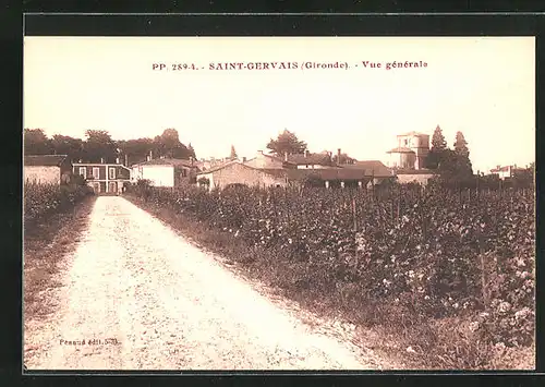 AK Saint-Gervais, Vue generale