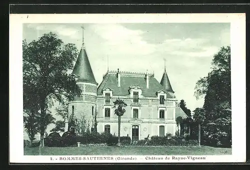 AK Bommes-Sauternes, Chateau de Rayne-Vigneau