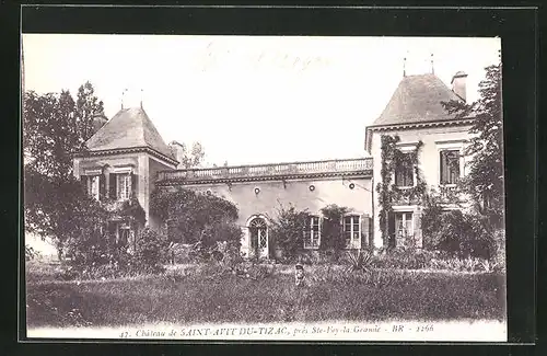AK Saint-Avit Du-Tizac, Blick auf Villa