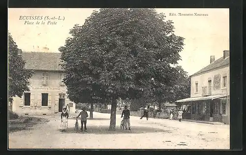 AK Ecuisses, Place de la Poste