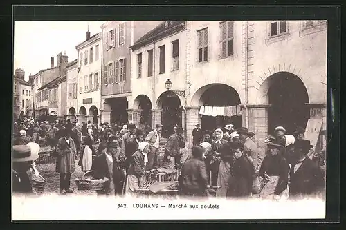 AK Louhans, Marché aux poulets