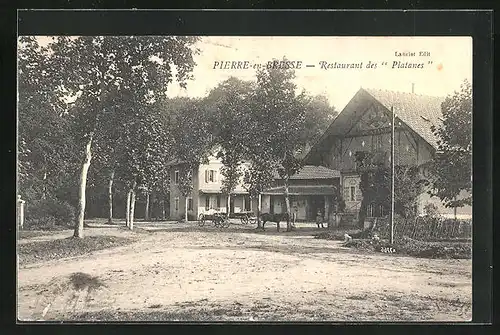 AK Pierre-en-Bresse, Restaurant des Platanes