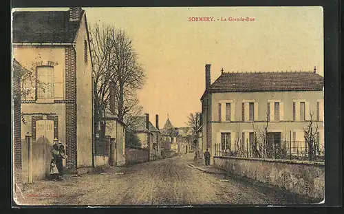 AK Sormery, La Grande Rue