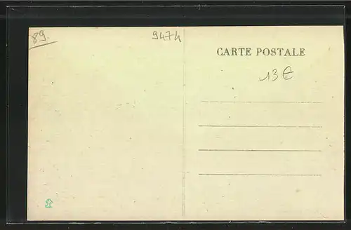 AK Neuvy-Sautour, Carrefour des Routes de Troyes et de Boulay