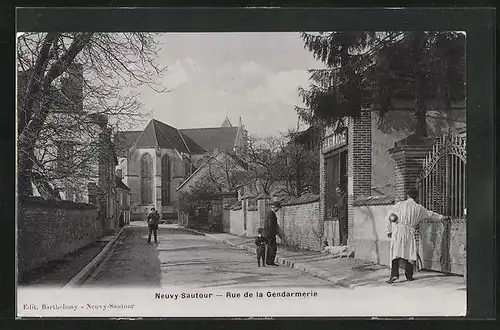 AK Neuvy-Sautour, Rue de la Gendarmerie