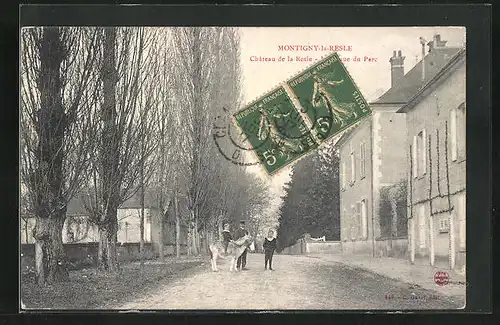AK Montigny-la-Resle, Chateau de la Resle