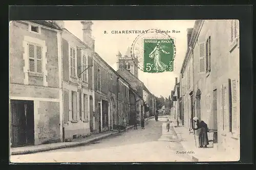 AK Charentenay, Grande Rue