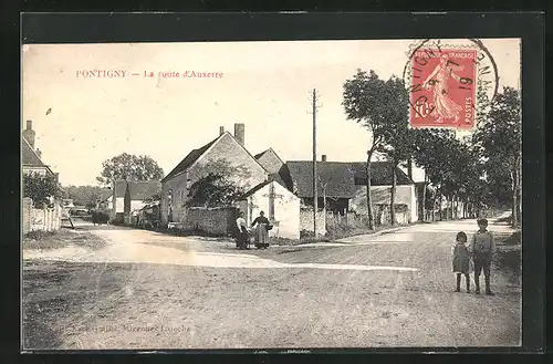 AK Pontigny, La route d`Auxerre